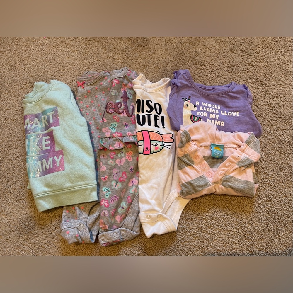 Baby Bundle of clothes size 3-9 months, 50 pieces - Picture 4 of 10
